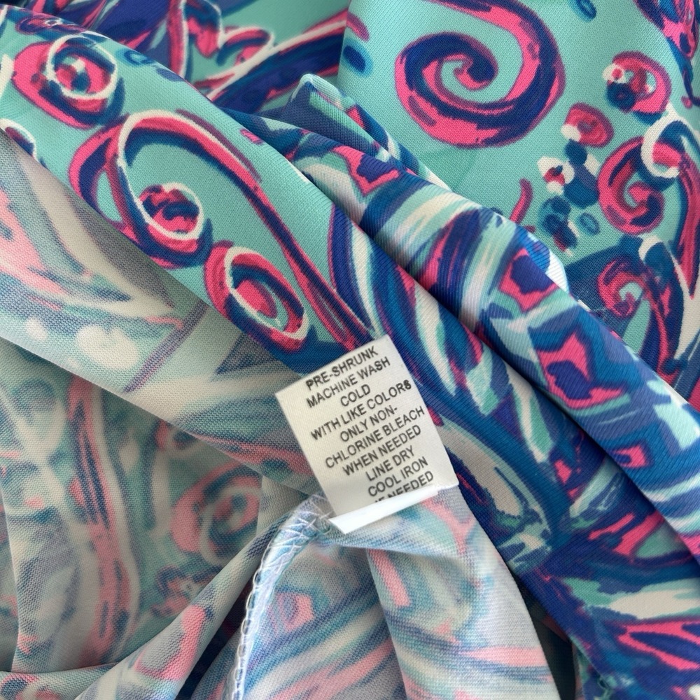 Lulu-B Dress Women's 1X NWT Sleeveless UPF 50 Cooling Shift Resort Beach Travel - Picture 7 of 7